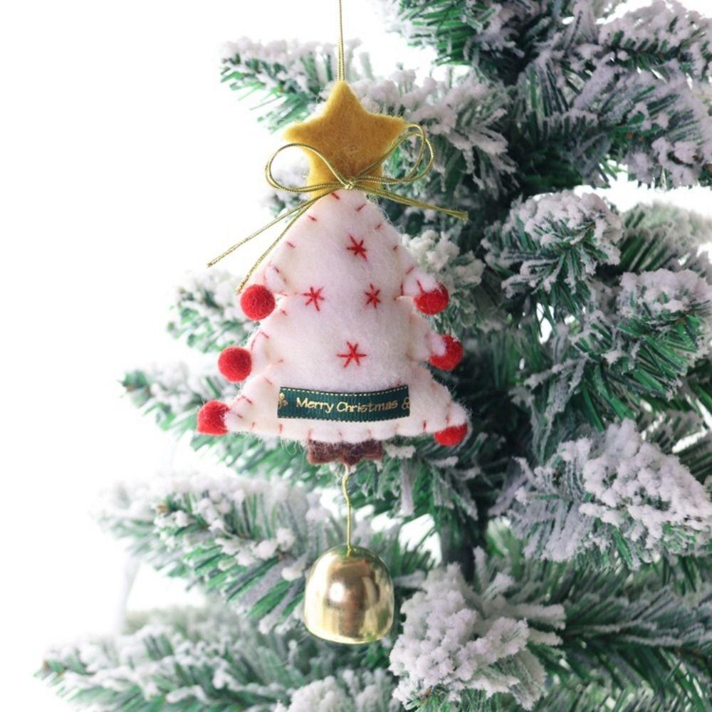 Felt Christmas Tree Ornaments Exquisite Xmas Hanging Decorations Christmas Tree Pendant  Home Decor