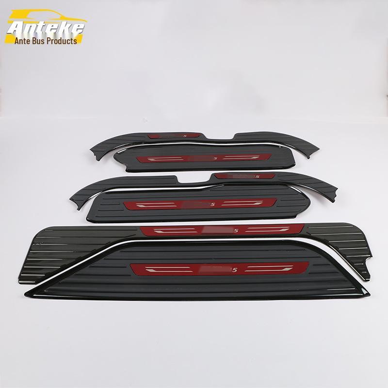 Compatible with Dongfeng Fengxing Lingzhi M5: Sill Strip Trim & Bumper Trunk Welcome Pedal