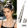 Long Synthetic Messy Bun Ponytail Wig with Rubber Band Hair Tie