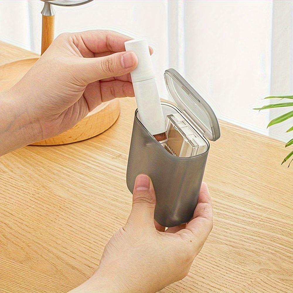 

5pcs/1pc Portable Storage Box, Cleaning Desktop Manager, Desktop Manager Rack and Charger, Travel Headphone Accessories