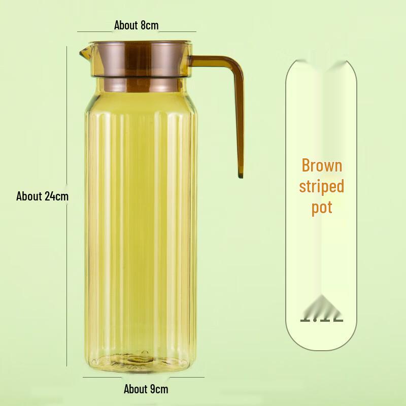 Zhinianhua 1.1L PC Acrylic Beverage Jug