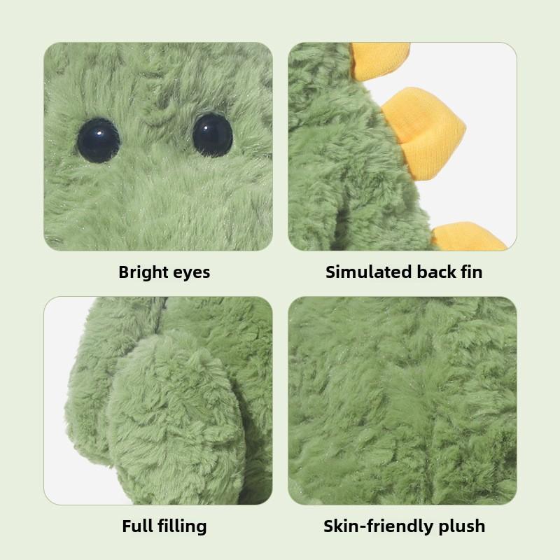 Plush Velociraptor Toy - Ultra-Soft Stuffed Animal, Soothing Sleep Companion & Birthday Gift for Kids
