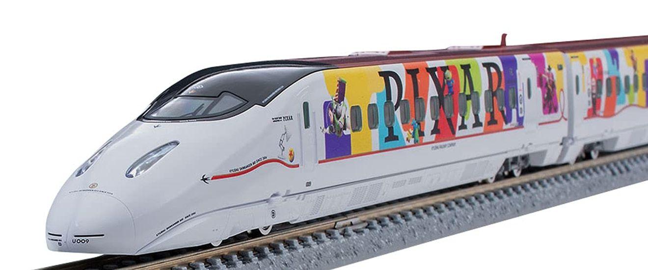 

Tomytec TOMIX N Gauge Special Product Kyushu Shinkansen Series JR Kyushu WAKU WAKU ADVENTURE Shinkansen Set 6 Cars 97928 Железнодорожная модель поезда 800-1000