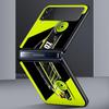 Phone Case for Samsung Galaxy Z Flip 3 4 5 6 Folding Black Shell JDM Tokyo Drift Sports Car For Samsung Z Flip4 Flip5 PC Cover