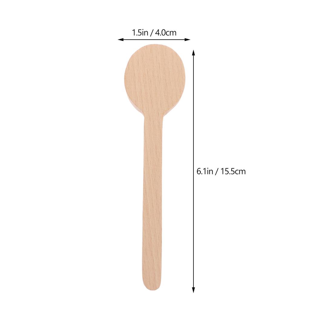 4Pcs Unfinished Wooden Spoons DIY Craft Kit Handmade Spoon Carving Materials for Kitchen Decoration Supplies Handmade Spoons