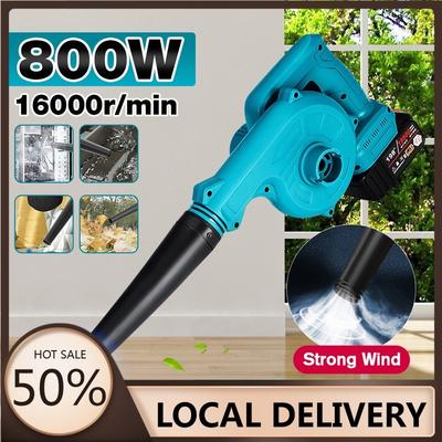 New 198Vf Vacuum Cleannig Blower with 19800mAh Battery Leaf Computer Dust Collector For 18V Battery Cordless Electric Air Blower