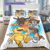 Digimon Bedding Set, 1 Duvet Cover & 2 Pillowcases, Home Decor, Perfect Gift for Digimon Fans