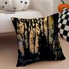 Pop Music Album M-Mazzy Star Pillow Case Anti-dustmite Pillowcase Invisible zipper silky short plush Sofa cushion cover