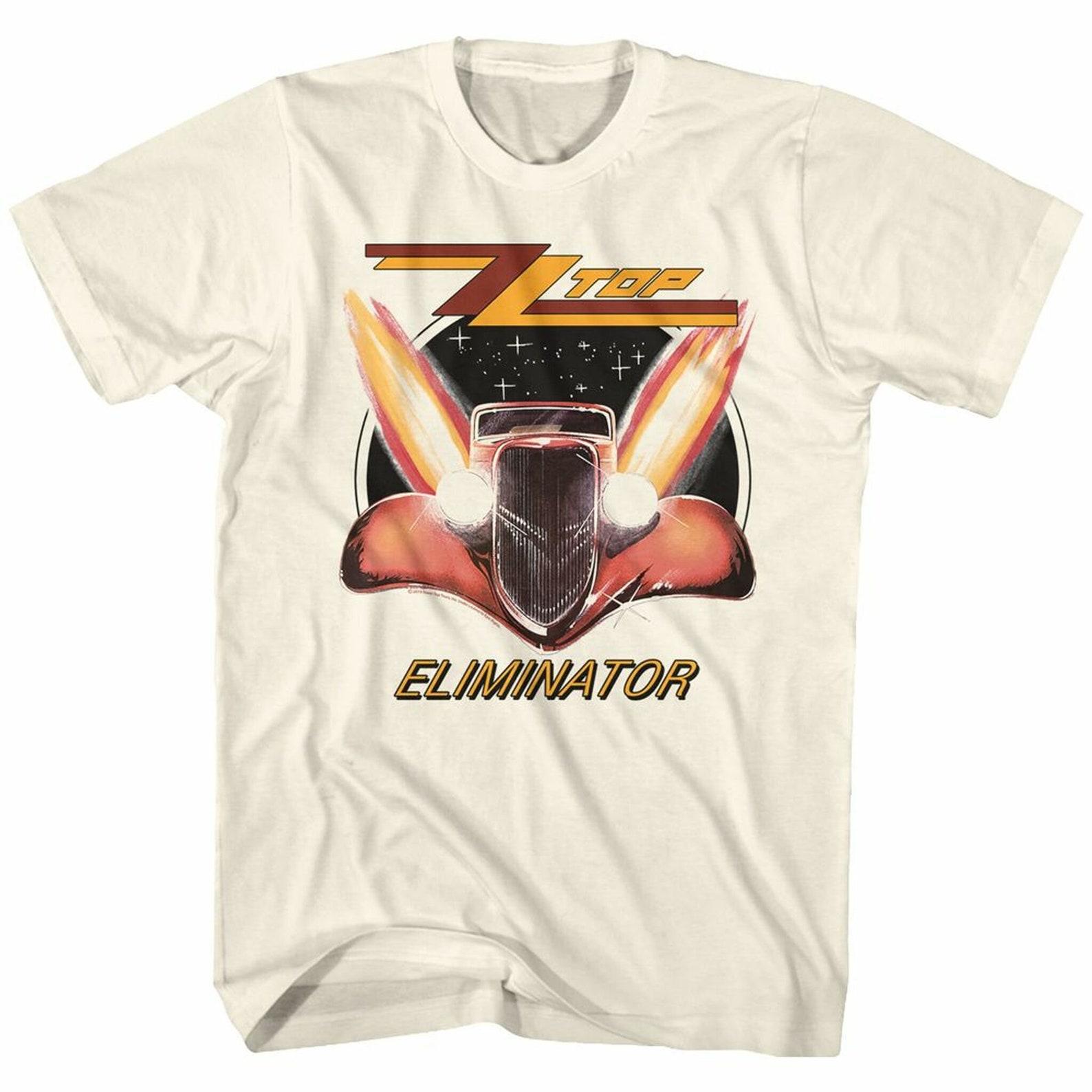 ZZ Top Eliminator Натуральная Взрослая Футболка 3XL