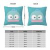 Cartoon Hangyodon Pillowcase Soft Polyester Cushion Cover Decorative Pillow Case Cover Home Square 45*45Cm