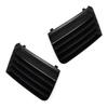 1 Pair Left & Right Side Front Bumper Grille Cover Black Plastic Fit for Seat Alhambra 7M 2000-2010 7M785365301C 7M785365401C