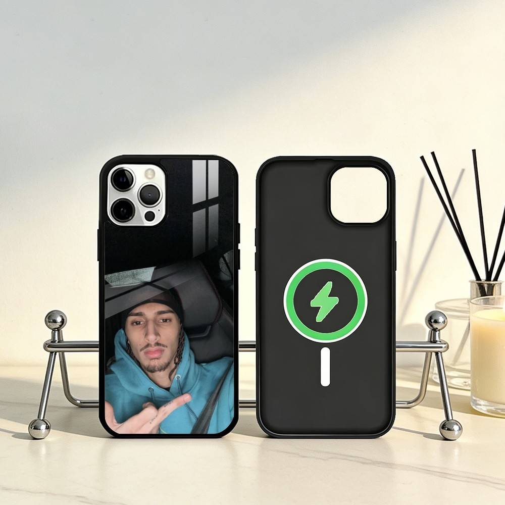 Baby G-Gang Music SINGER Phone Case For iPhone17,16,15,14,13,12,11 Plus,Pro Max Magnetic For Magsafe Wireless Charging
