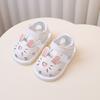 Sommer Baby Mädchen Kleinkind Schuhe mit Cartoon Design und Klettverschluss für Neugeborene und Säuglinge