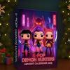 Kpop Weihnachten Blind Box Teufelsjäger KDH Premium Adventskalender Hexenjagdteam Acryl Anhänger Kinderspielzeug Geschenk