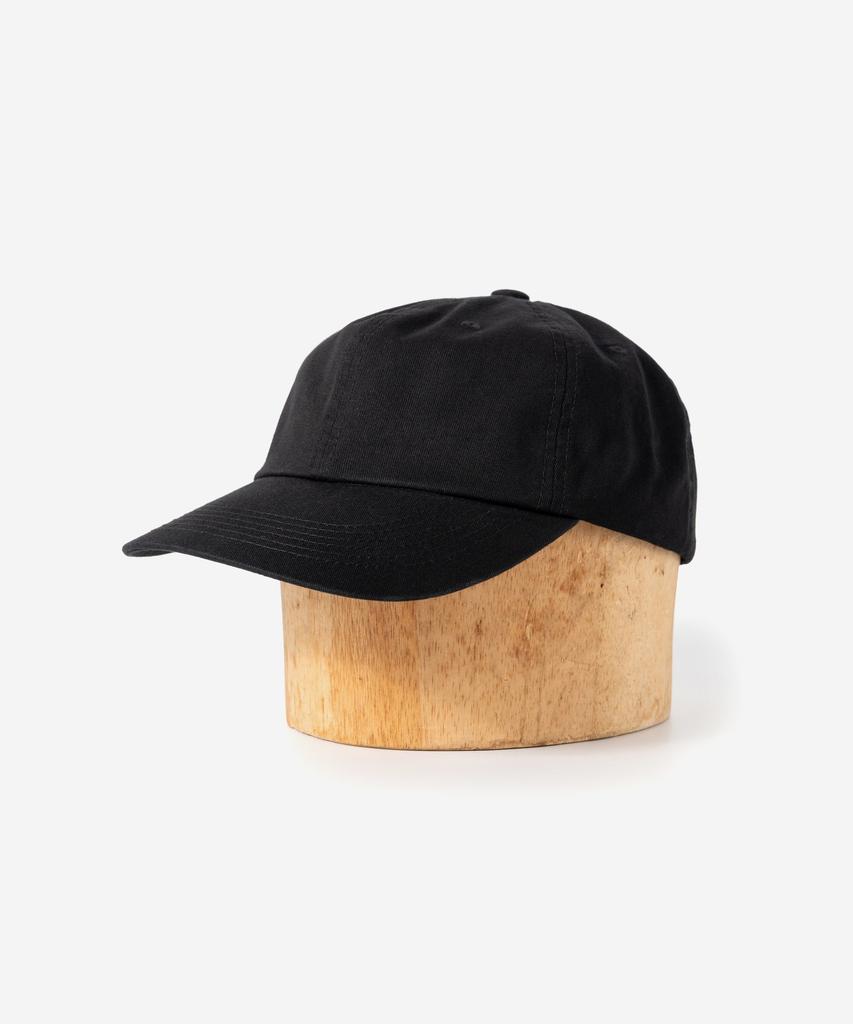 Siteulo Basic Cotton Twill Charlie Cap Black