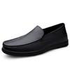 28 Men'S Shoes Leather Shoes Casual Shoes Spring And Summer Low-Top Feet Cowhide Surface Shoes One Pedal Flat-Soled Single Shoes