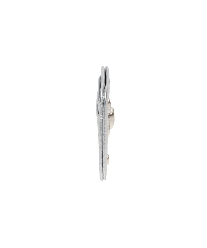 Lemasque Pie Heart Slim Card Holder Silver