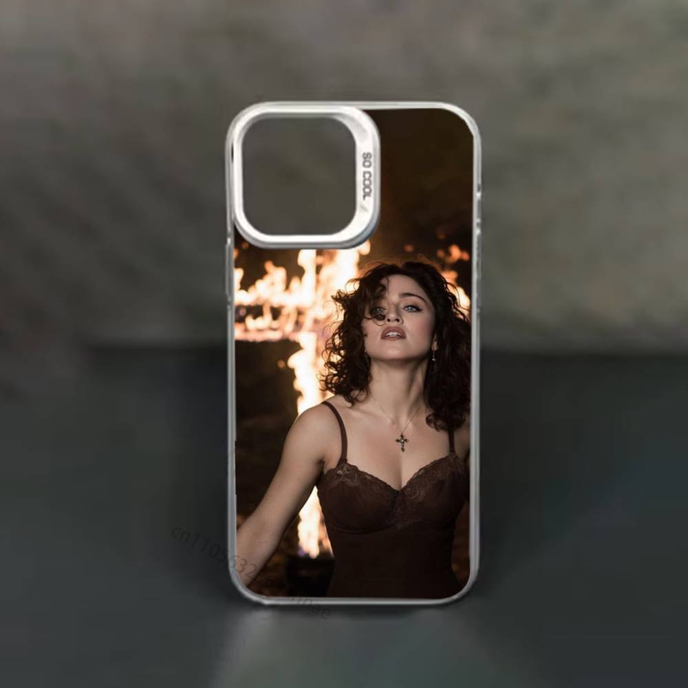 M-Madonna-S 80s Phone Case for iPhone 15 16 Pro Max  Air SE 11 13 Pro 14 Plus 12 11Pro 15Pro Max 16e Cover