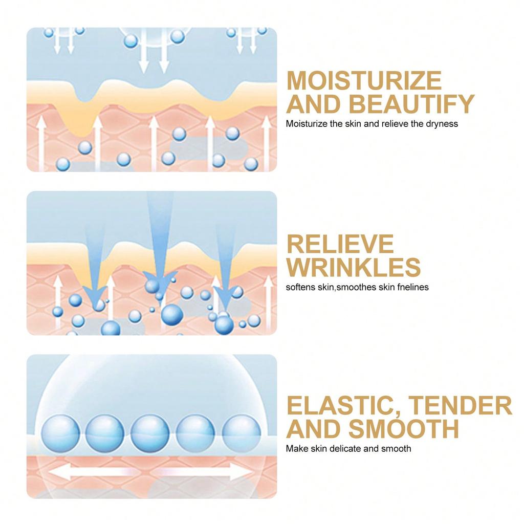 1/3/5/10pcs Collagen Face Mask, Moisturizing, Hydrating, Smooth Skin, Improve Dryness, Facial Care