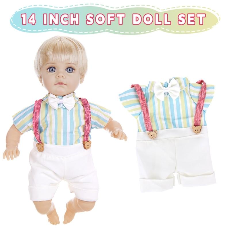 Multipurpose Vanillas Scented Baby Play Doll with Elegant Designs Outfit Accessory for Children Over 18 Months Up