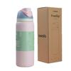 Owala Dual-Use Sports Water Bottle: Stylish, 304 Stainless Steel, Vacuum Insulated, Portable, Large Capacity, Fruit Infuser.
