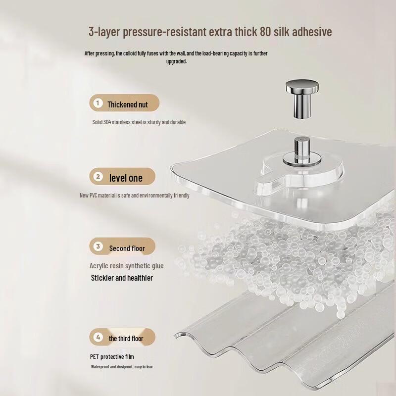 CHUSHE Multi-purpose Wall Hooks