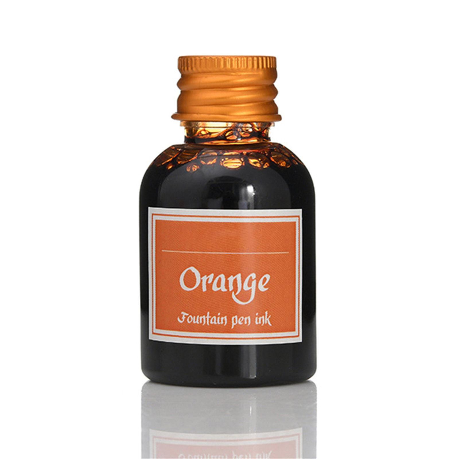 

Чистые цветные чернила для ручки 30 мл, чернила для заправки, канцелярские принадлежности для школы, офиса, дома, спальни, гостиной, украшения стен оранжевый