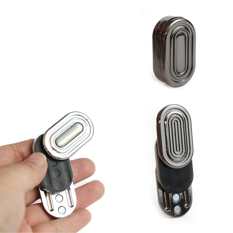 Three-Layer Metal Magnetic Push Slider EDC Fingertip Spinner ADHD Anxiety Stress Relief Toys for Adult Children Gift
