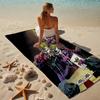 proof beach towel with a Joker pattern - soft,absorbent,quick-drying,machine washable - perfect for swimming,camping,bathing