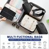 6 Pcs Shoe Bags for Travel, Portable Nylon Shoe Bag for Daily and Travel Use