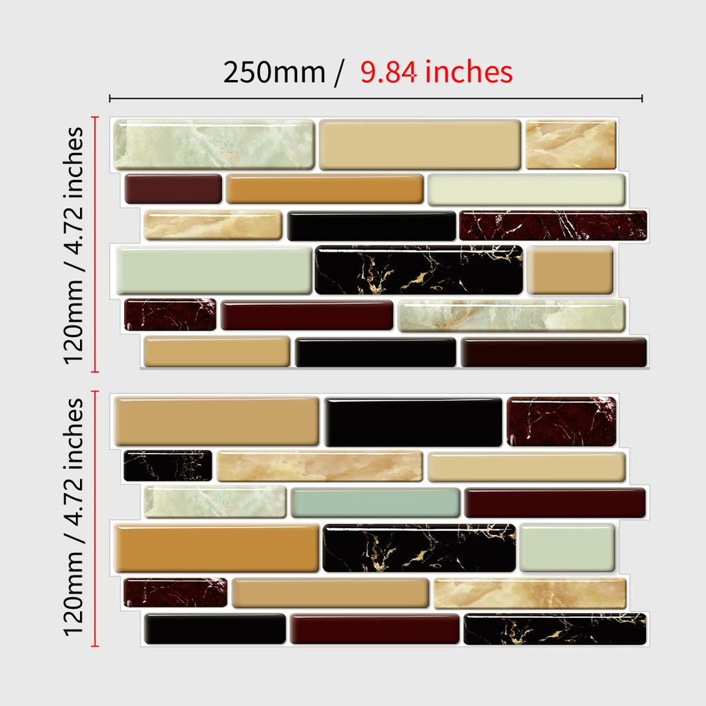 Naklejka kuchenna olejoodporna 3D Kryształowy splicing Kryształowa tapeta Naklejka do renowacji salonu sypialni Samoprzylepna naklejka kafelkowa