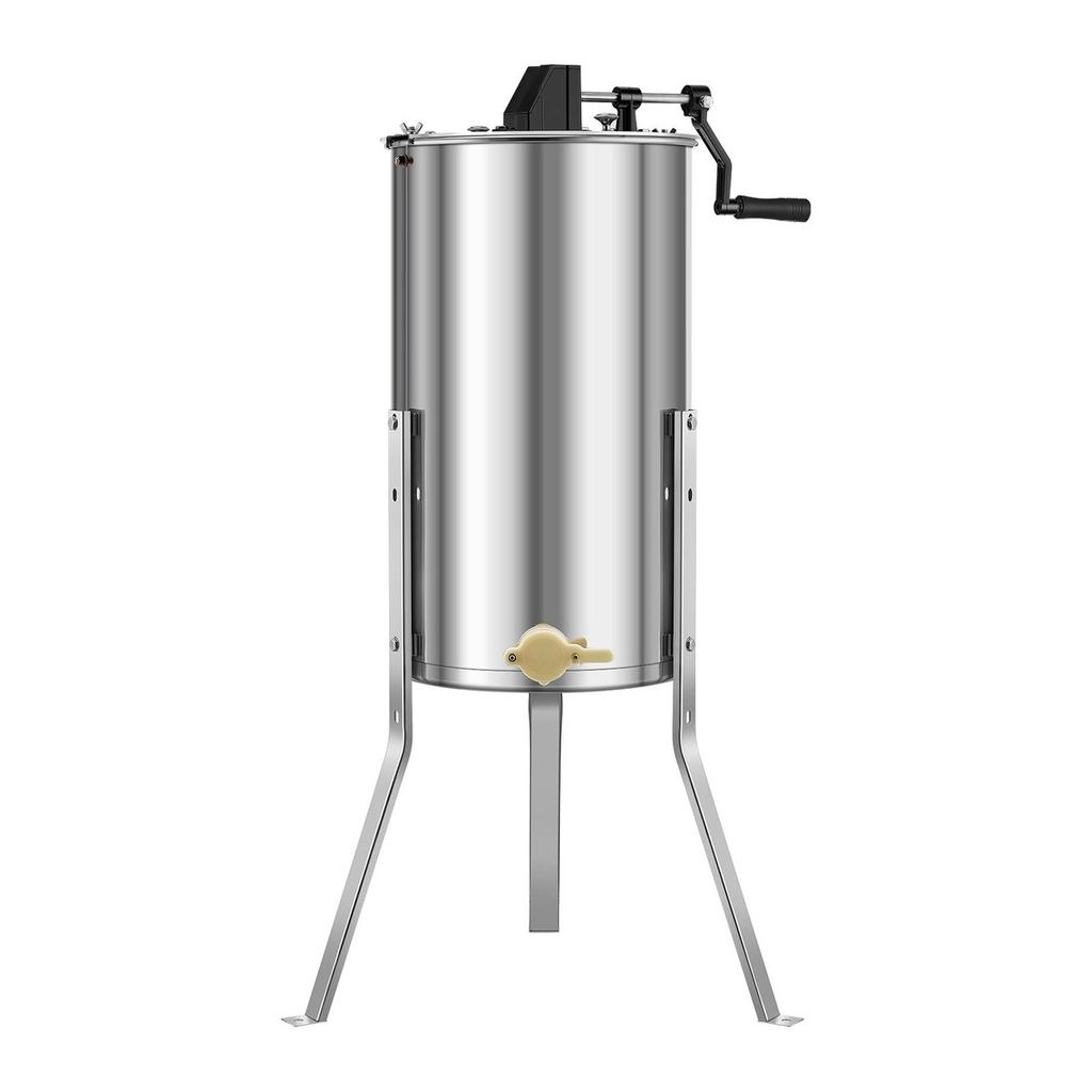 Manual Honey Extractor 2 Frame Honey Spinner Beekeeping Stainless Steel