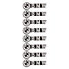 For BMW Series ECar Audio Speaker 3D Aluminum Emblem Stickers For BMW X1 X2 X3 X4 X5 X6 F30 F34 E90 G20 F20 F21 F22 Auto Badge Decal Accessories