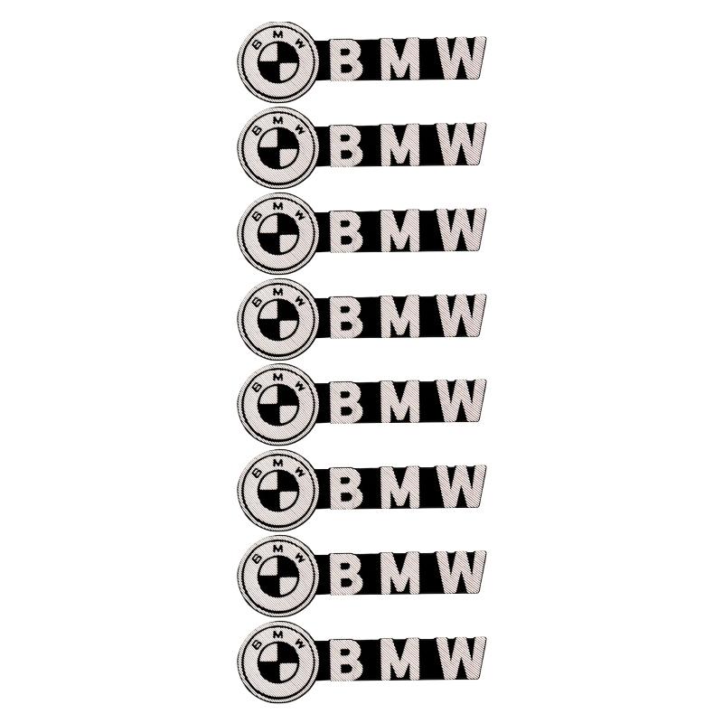 For BMW Series ECar Audio Speaker 3D Aluminum Emblem Stickers For BMW X1 X2 X3 X4 X5 X6 F30 F34 E90 G20 F20 F21 F22 Auto Badge Decal Accessories