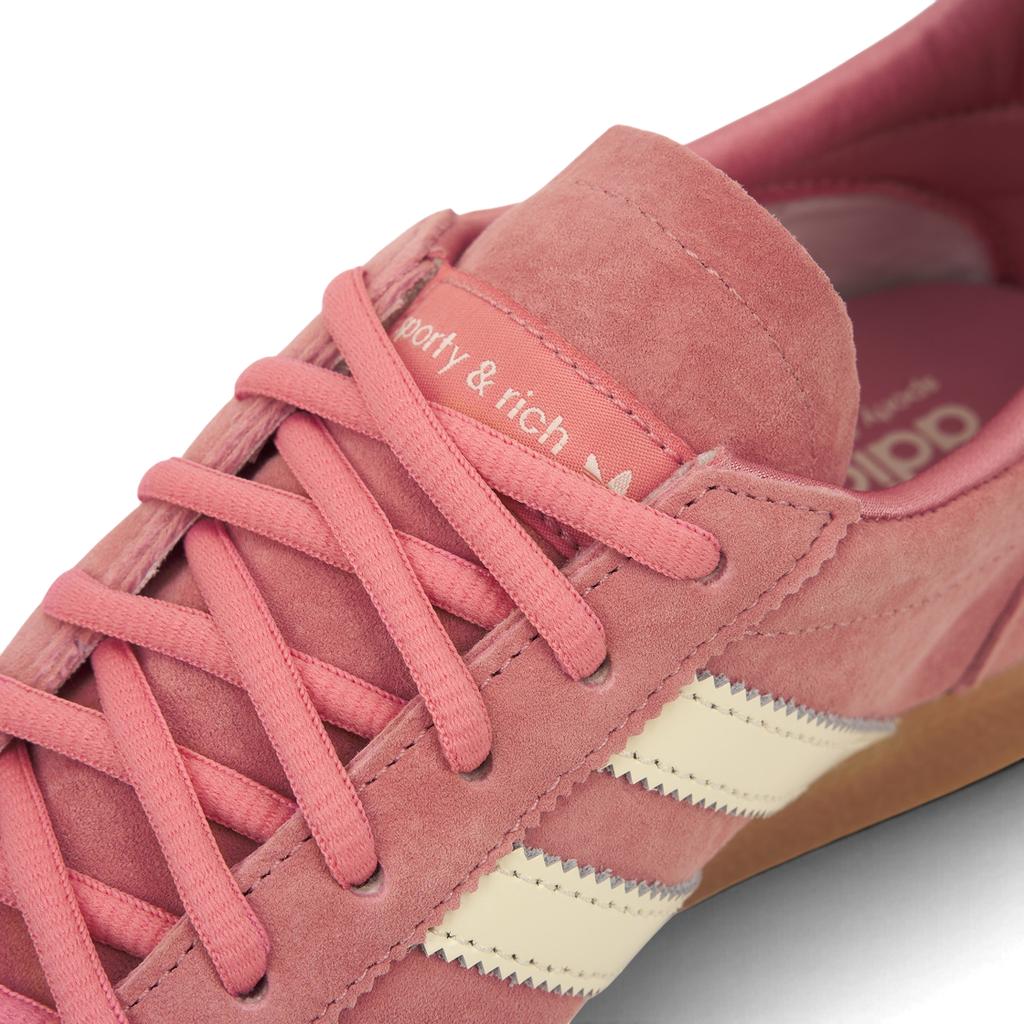 Sporty & Rich X Adidas Handball Spezial Pink Gum Unisex Sneakers Pantone Cream-White IH2610