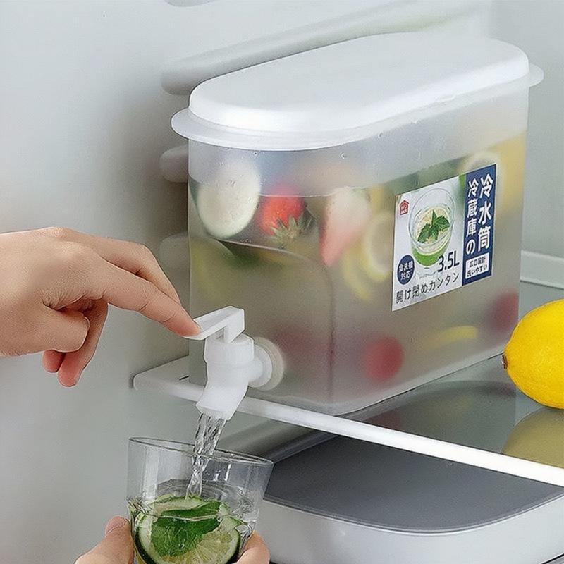 Household Food Grade 3.5L Large Capacity Cold Water Kettle With Faucet