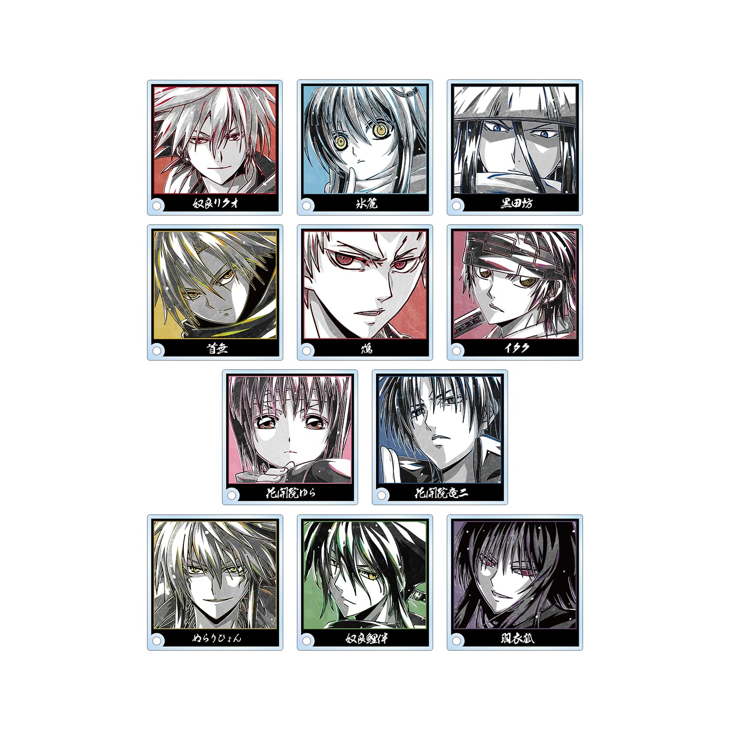 

Nurarihyon no Mago: Sennen Makyo Trading Ani Art BLACK LABEL Acrylic Stand Panels, Box of 11