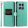 Cover for Xiaomi 15T,14T,14T Pro Retro PU Leather Flip Wallet Phone Case Multi Card Slots