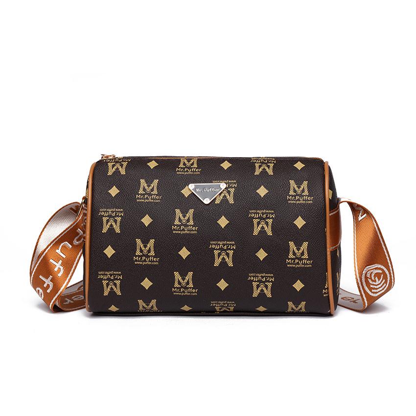 

2024 Новый стиль Женские универсальные сумки через плечо и подмышки: Элегантные цветочные узоры для всех возрастов