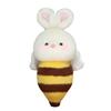 Bee Bunny Plush Toy For Girls With Pp Cotton Filling Cute Rabbit Gift For Kid