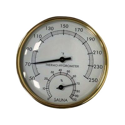 Wall Mounted Temperature Humidness Measurement Meter for Sauna Room Steam Room Thermometers Hygrometer Accurate Display