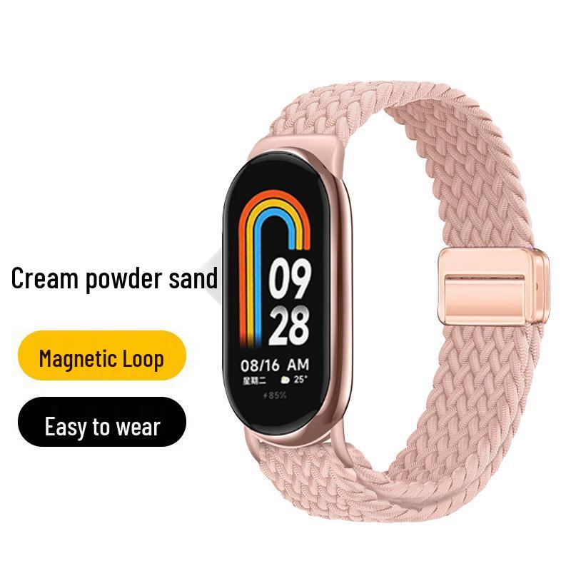 Xiaomi Band 10 Nylon Woven Strap with Built-in Magnetic Buckle, Compatible with Xiaomi 9/8.