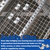 Galvanized Grating Saddle Clamps, Grating Clamp Fixing Sets, Fasteners For Industrial Floor Drainage Systems