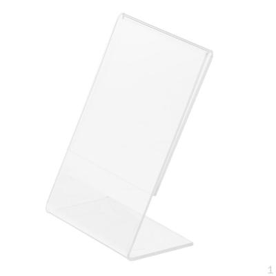 Masa Masası için 3" Şeffaf Fotoğraf Standı