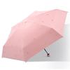 Tiangtang Compact 5-Fold Black Glue Sun & Rain Umbrella