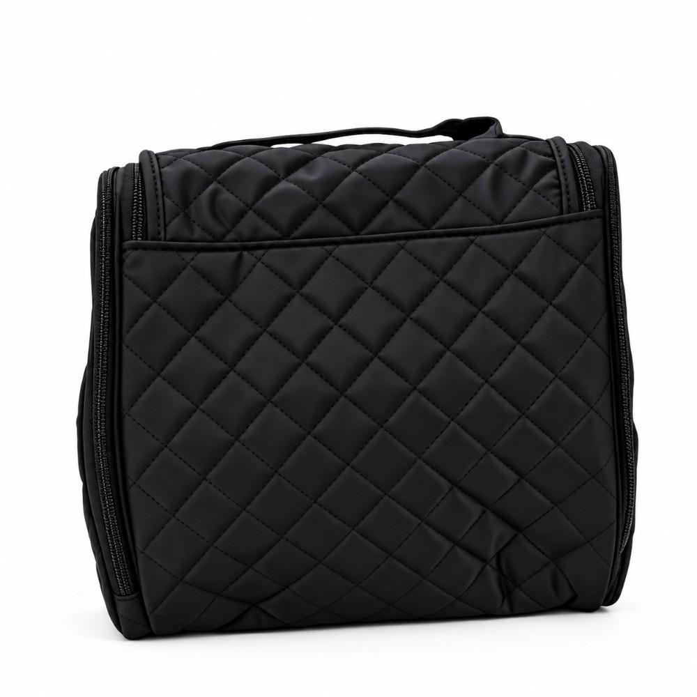 1pcs 3 Compartments Hanging Makeup Bag Large Capacity Cosmetic Organizer Case Travel Essentials