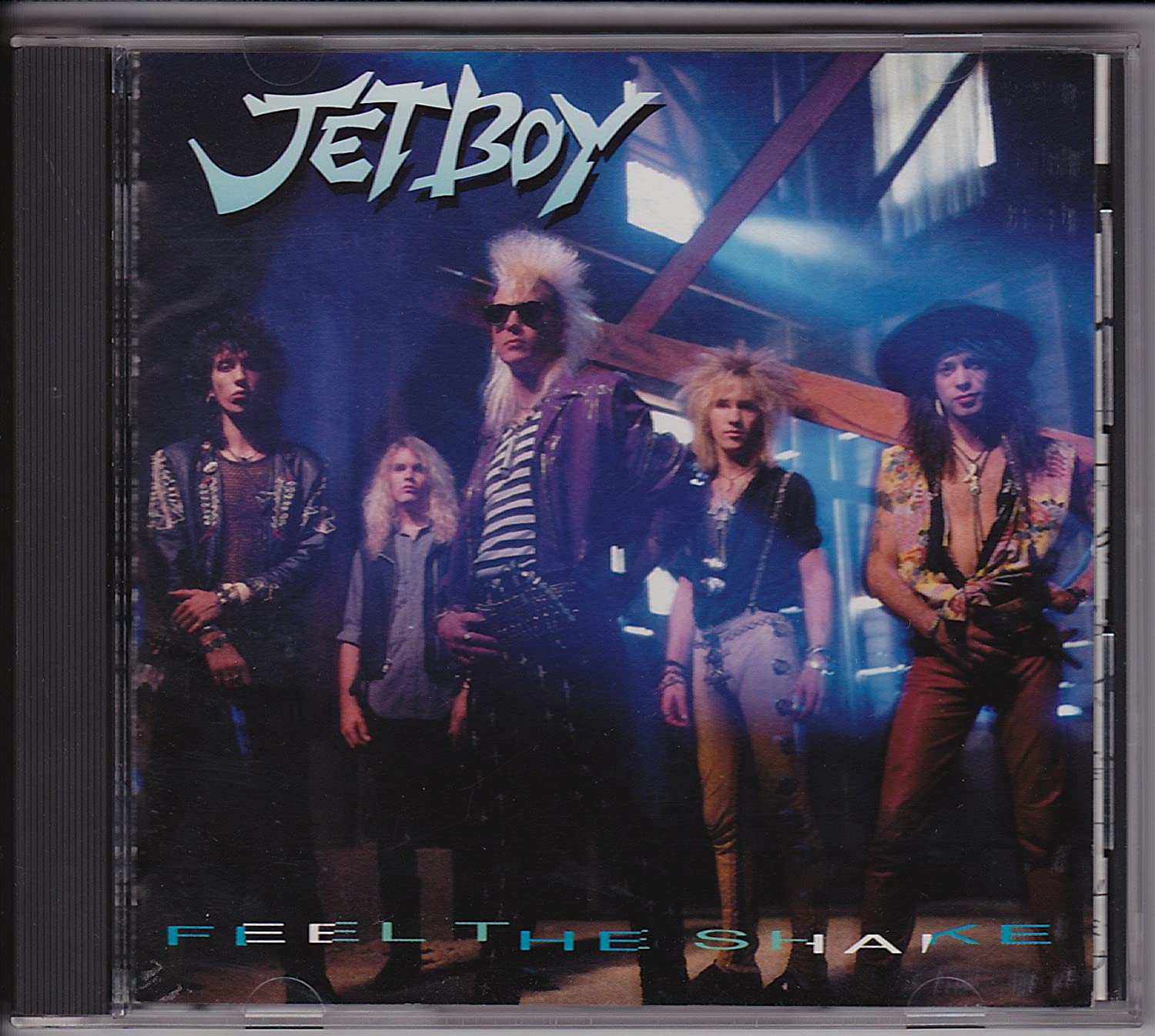 

CD JETBOY - Feel The Shake 25P22314 MCA Records 1988 Japan Rock Used
