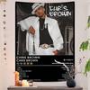 Cchris Bbrown Rapper Diy Wall Tapestry For Living Room Home Dorm Decor Wall Art Decor