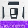 For MAZDA CX-60 (-2025) Car Gearbox Panel Film Dashboard Protective Sticker Interior Anti-Scratch Film Cover Accessories