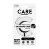 CARE by PanzerGlass Feature Case Transparent w. Black Kickstand & MagSafe iPhone 16 | CARE